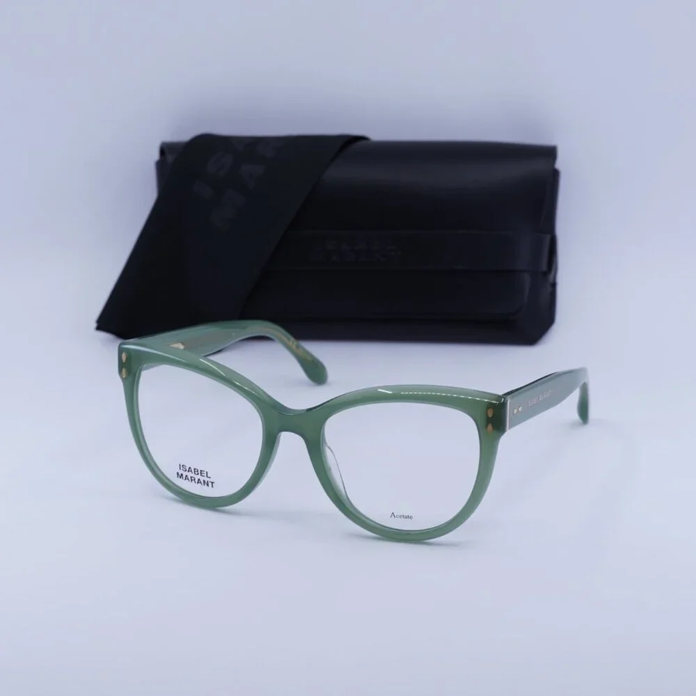Isabel Marant IM 0089/G 01ED 00 Cat Eye Eyeglasses 53mm - Green